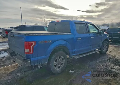 2015 Ford F150 Supercrew из США, поврежденный, VIN 1FTEW1EP1FKD21087